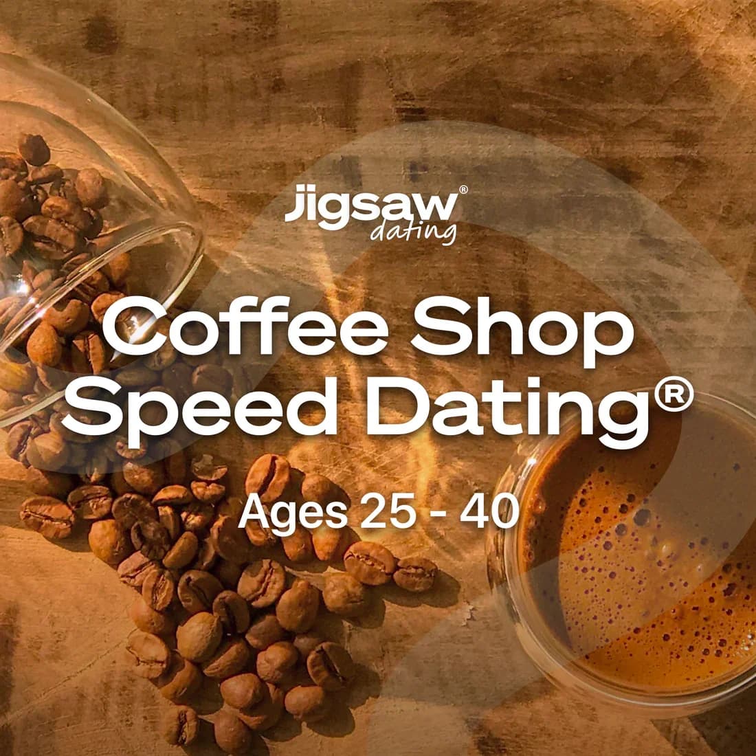 Jigsaw Coffee Shop Speed Dating